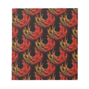 Sött Modern Boho Elegant Abstrakt Konst Mönster #5 Anteckningsblock