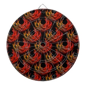 Sött Modern Boho Elegant Abstrakt Mönster #503 Darttavla