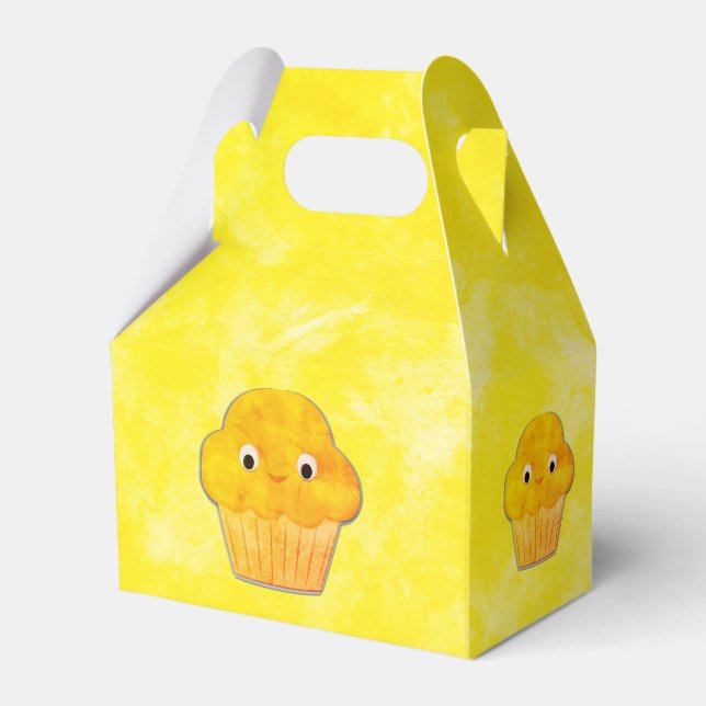 Sött Muffinritning  Presentaskar (Framsidan Sidan)