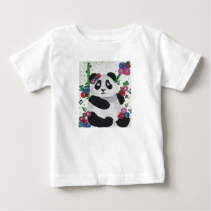 Sött Panda Björn T Shirt