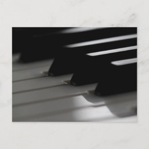 Sött piano vykort