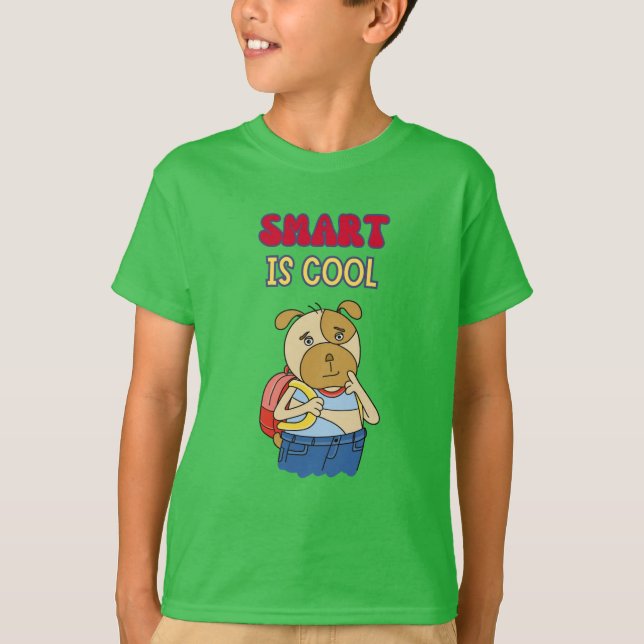 Sött present till hundälskare - Tecknad valp för b T Shirt (Framsida)