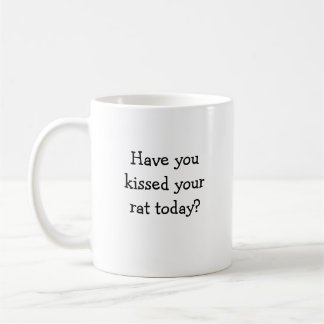 Sött råttmugg kaffemugg