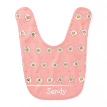 Sött retro blommor monogram namn