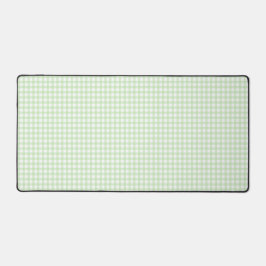Sött retro grönt gingham-rutigt mönster