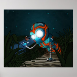 Sött Robot Poster