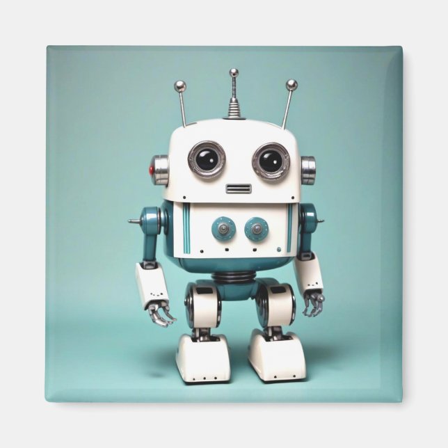 Sött Robotmagnet för Leksak Magnet (Framsidan)