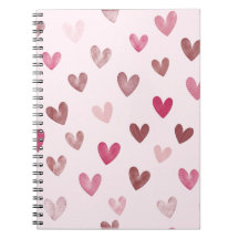 Sött Rosa Hjärtmönster – Romantisk &Stilren Design