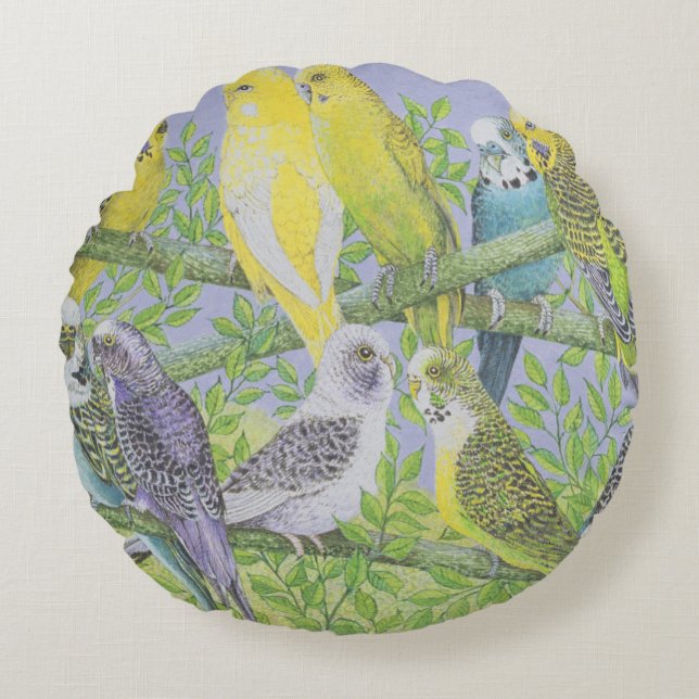 Sött samtal rund kudde (Framsidan)