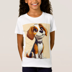 Sött seriehund t shirt