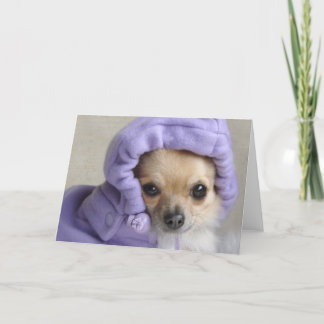 Sött slynahälsningkort (ingen text) kort