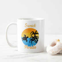 Sött solnedgång i Florida