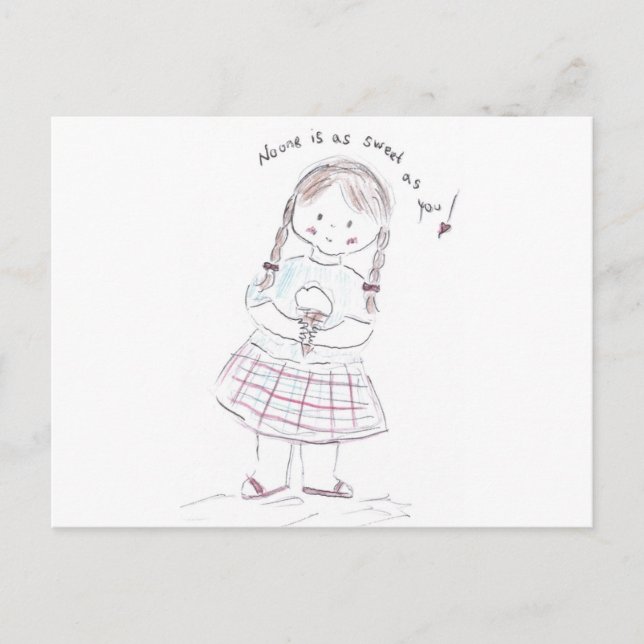 Sött som dig vykort (Framsida)