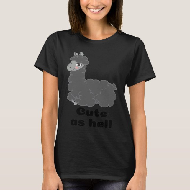 Sött som helvete t shirt (Framsida)
