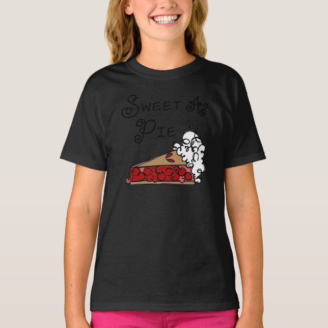 Sött som pajen t-shirt (Framsida)
