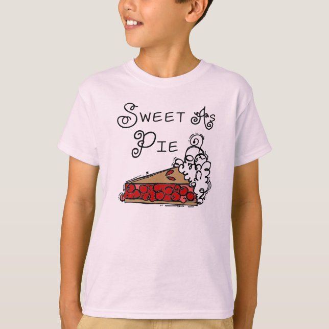Sött som pajen t-shirt (Framsida)