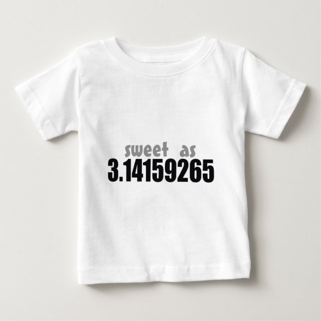 Sött som Pi T-shirt (Framsida)
