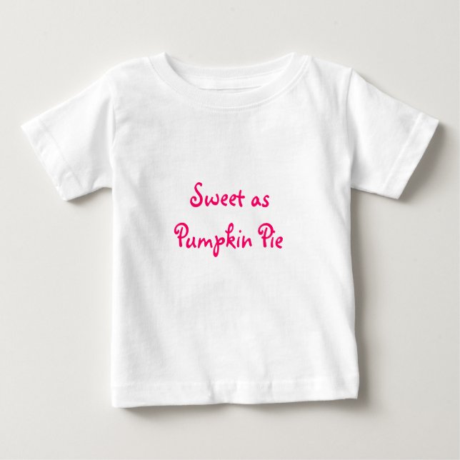 Sött som pumpapajen tee shirt (Framsida)