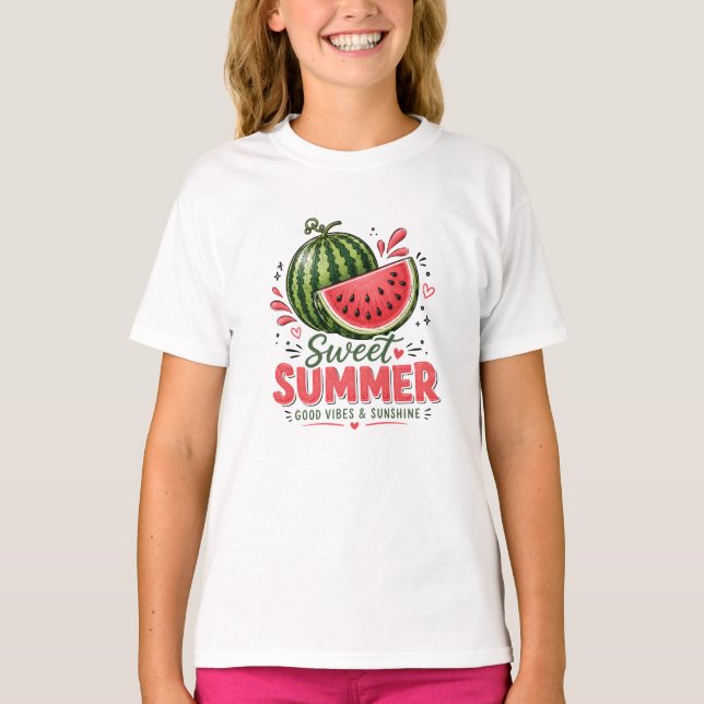 Sött sommar t shirt (Framsida)