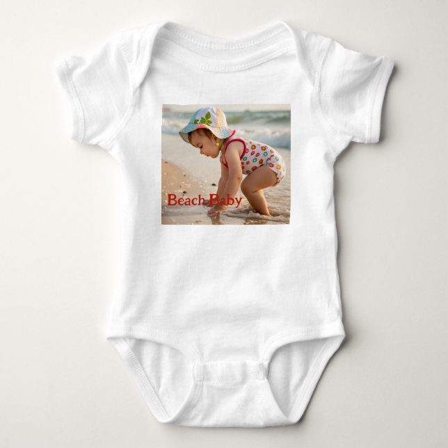 Sött sommarbabyoutfit t shirt (Framsida)