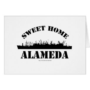 Sött sötsakhem Alameda Hälsningskort