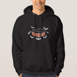 sött spökligt fladdermus halsband för hund hoodie