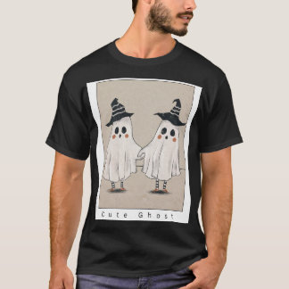 Sött spökpar t shirt