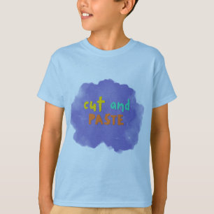 sött t-shirt för kreativa barn