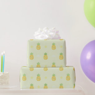 Sött tallrik-mönstrat baby-födelsedags- presentpapper