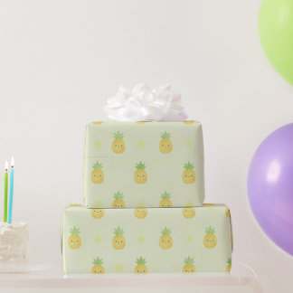 Sött tallrik-mönstrat baby-födelsedags- presentpapper