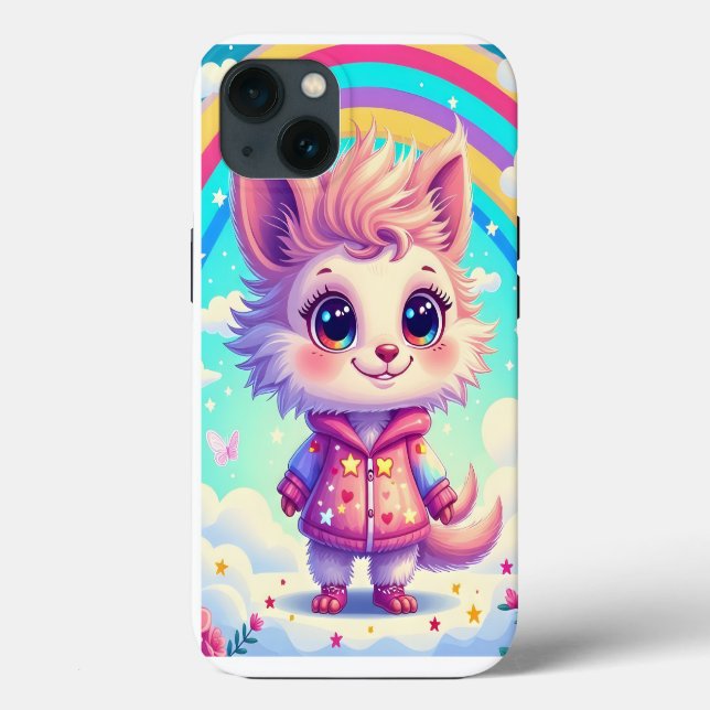 sött tecken iphone case (Baksida)