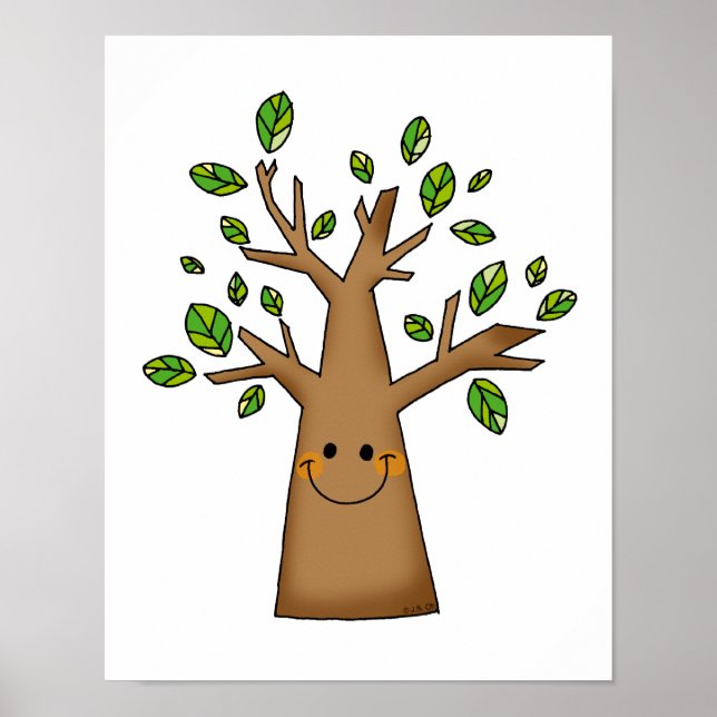 sött träd poster (Framsidan)