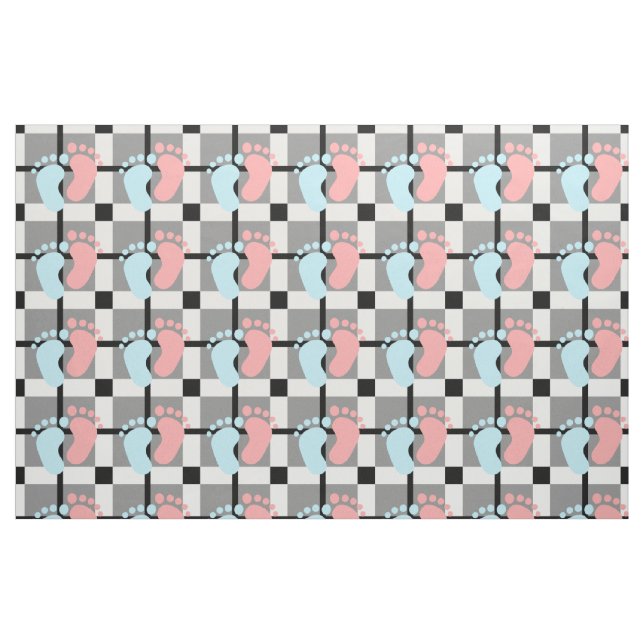 sött tyg för mönster för pläd för (Fat Quarter)