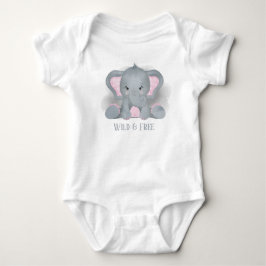 sött unisex elefant tillägg text t shirt