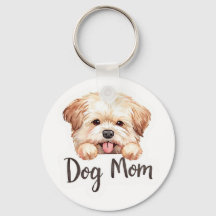 Sött valp hund mamma design 