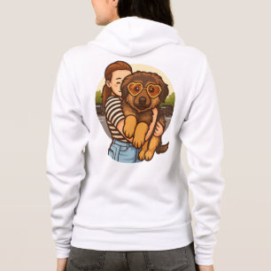 Sött valp med hjärtformade solglasögon t shirt