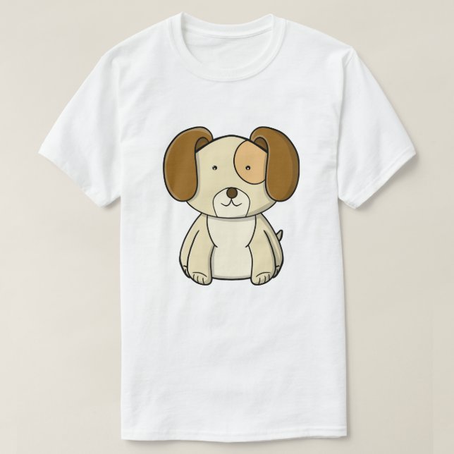 Sött valp t shirt (Design framsida)