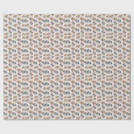 Sött Valpansikte Mönster Barn Design för Hundälska Presentpapper