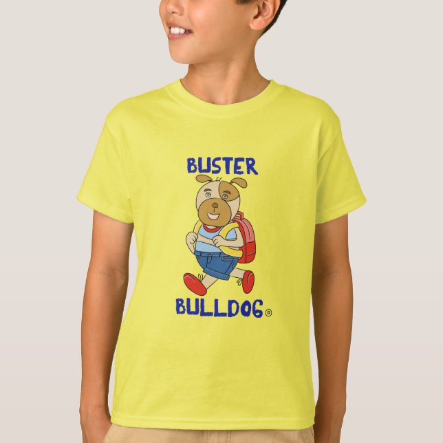 Sött valpdessign för barn - Leende hund för barn T Shirt (Framsida)