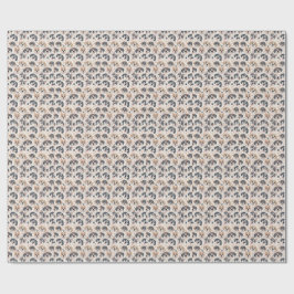 Sött Valpmönster för Barn - Design för Hundälskare Presentpapper