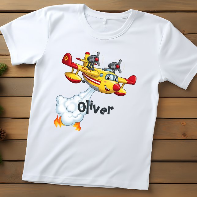 Sött Vattenbombplan - Brandflygplan T Shirt (Skapare uppladdad)
