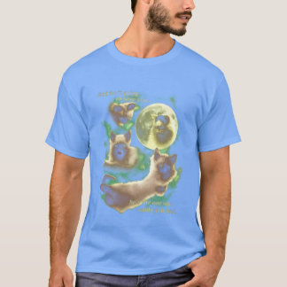 sött vintage kattdjur t shirt