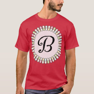 Söttabletter Initial B T Shirt