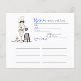 Söttandmejsel - receptkort för dessert