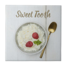 Söttandpudding med hallondessert