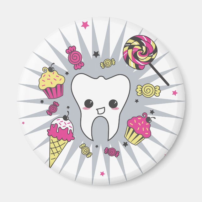 Söttandtand Magnet (Framsidan)