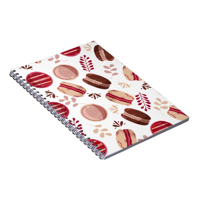Sötthetsmoment: Anmärkningar mellan makaroner Anteckningsbok (Högra Sidan)