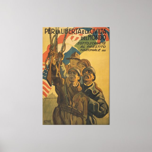 Sottoscrivete al Prestito Canvastryck (Framsida)