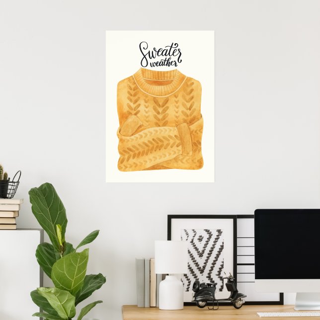 Sötväder Poster (Hemmakontoret)