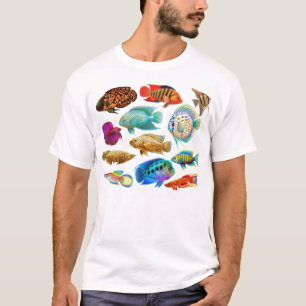 Sötvattens- akvariefiskT-tröja T Shirt